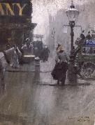 Anders Zorn Impressions de Londres oil on canvas